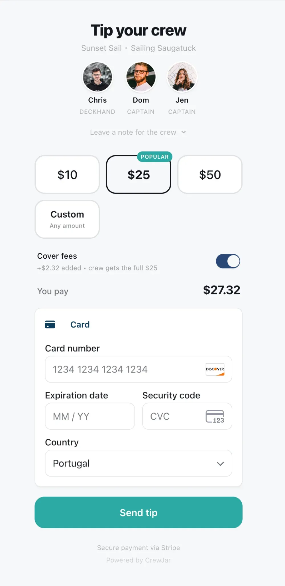 CrewJar